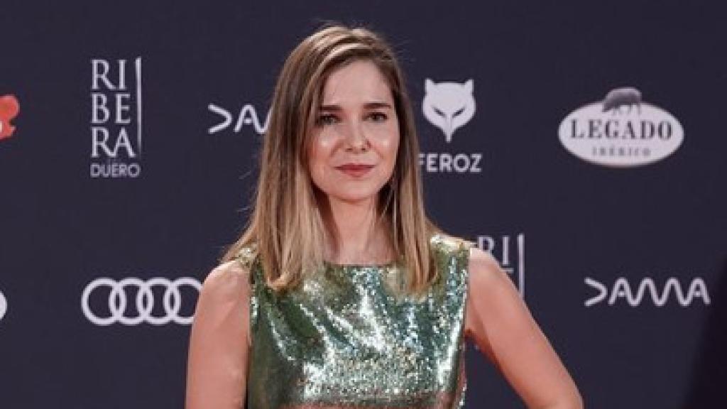 La actriz Natalia Sánchez en los premios Feroz