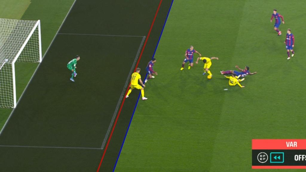 Gol anulado al Villarreal