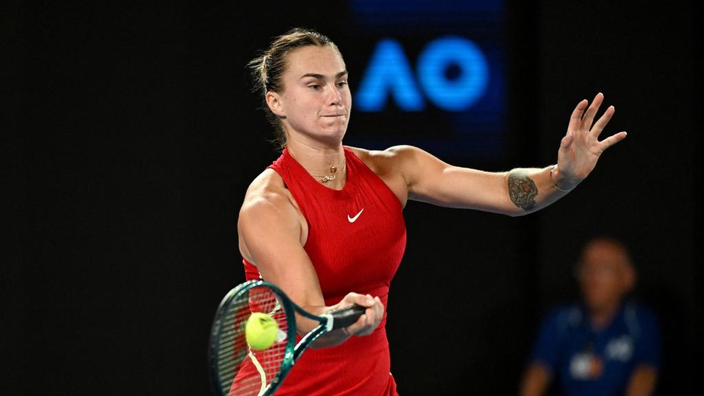 Aryna Sabalenka, en el Open de Australia
