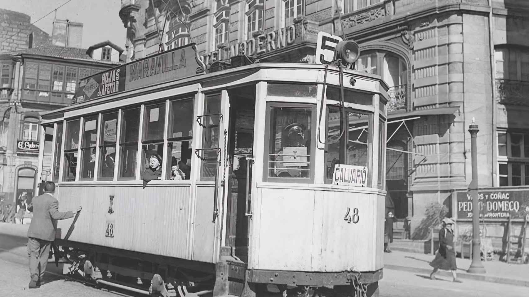 Tranvía en Vigo.