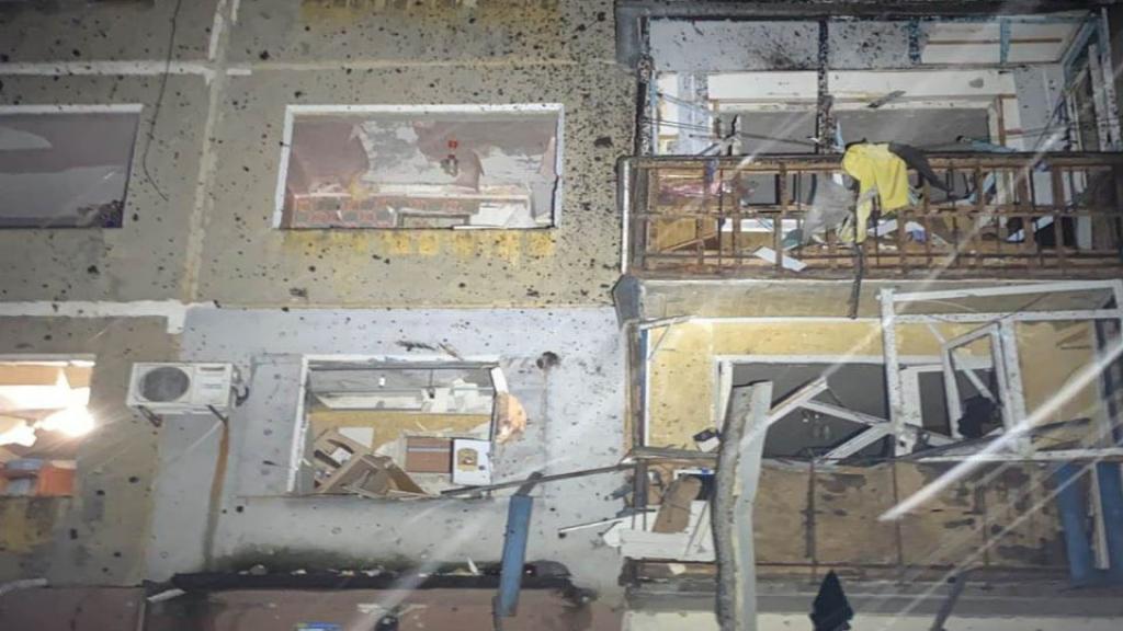 Edificios destruidos tras el ataque de Rusia