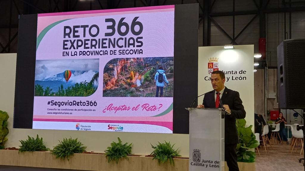 Presentación de 'Reto 366 Experiencias' de la Diputación de Segovia en Fitur