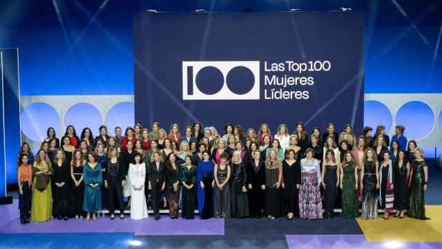 Foto de grupo de la gala 'Las Top 100 Mujeres Líderes' 2024 en España