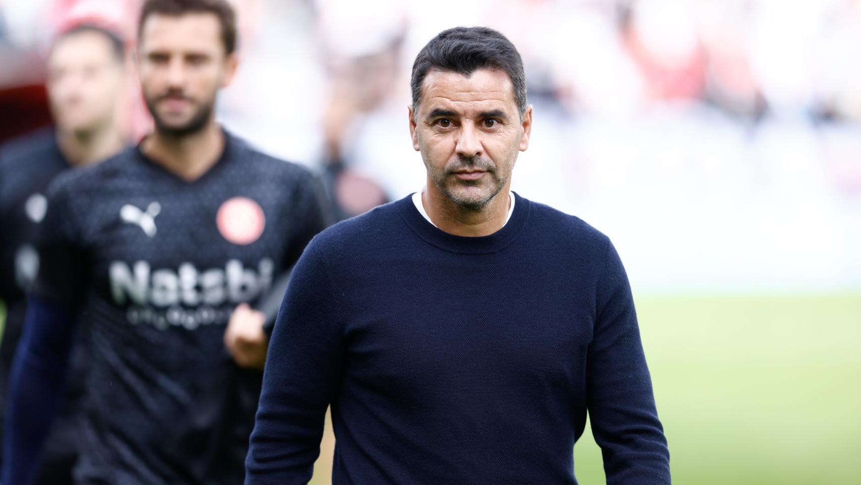 Míchel, entrenador del Girona