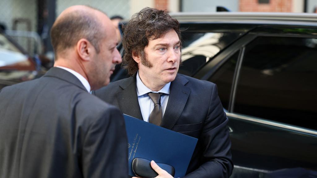 Javier Milei asiste al homenaje a las víctimas del Holocausto