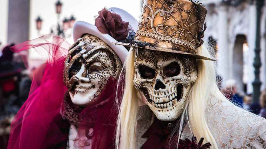 Máscaras del carnaval de Venecia.