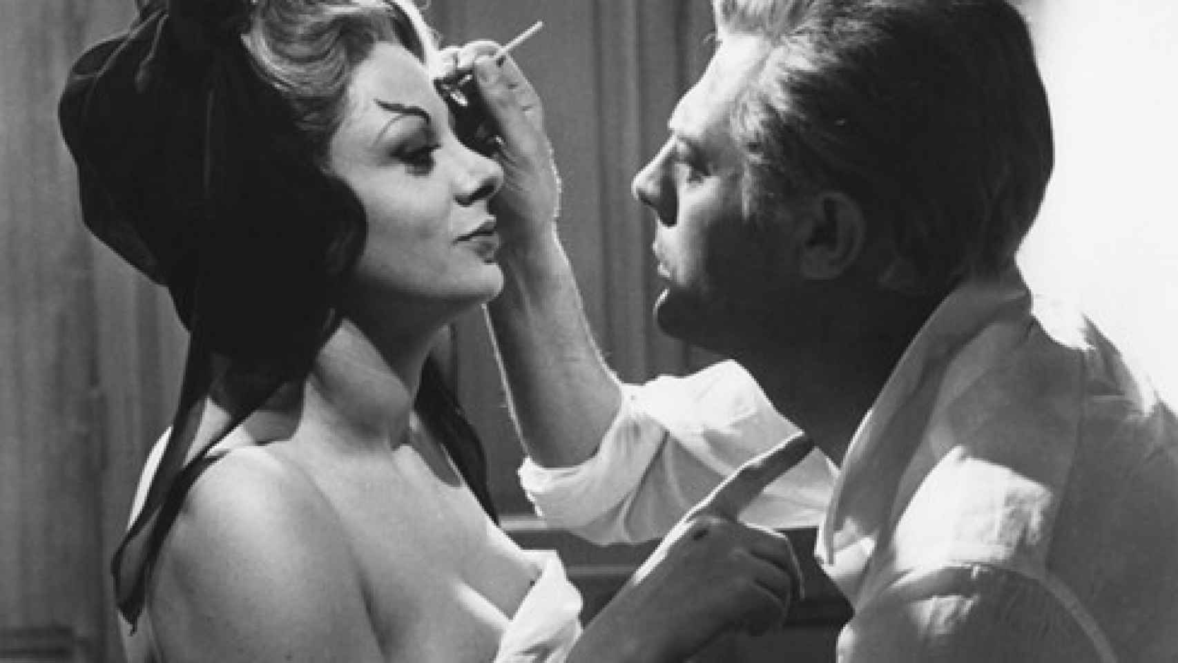 Sandra Milo en la película '8½' de Fellini.