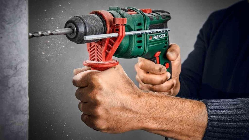 Taladradora de percusión de Lidl.