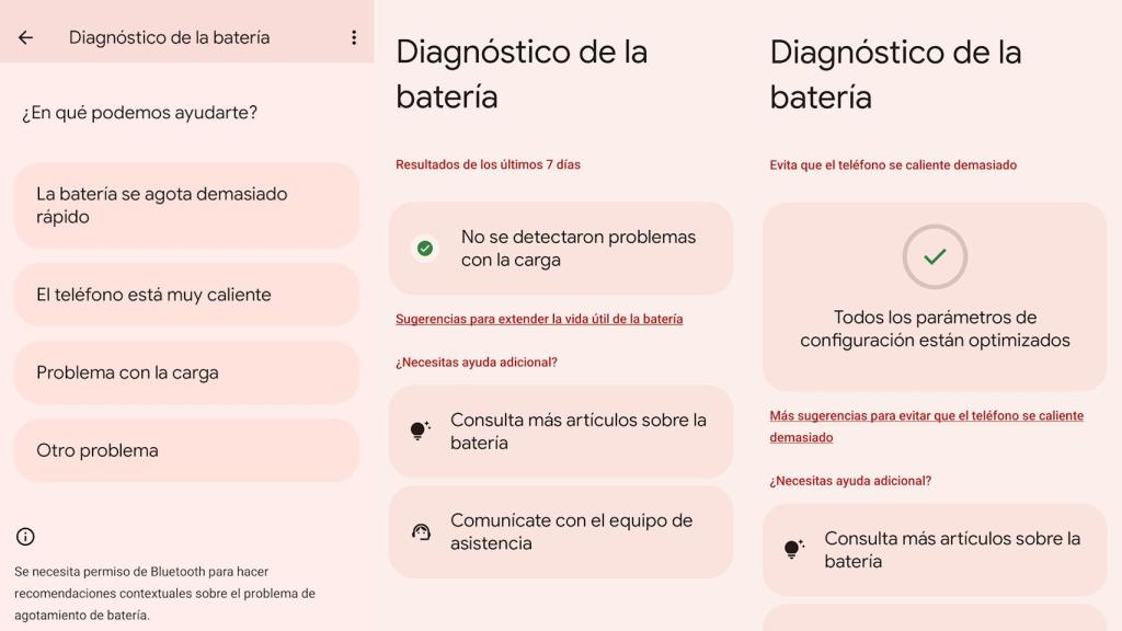 Diagnóstico de batería