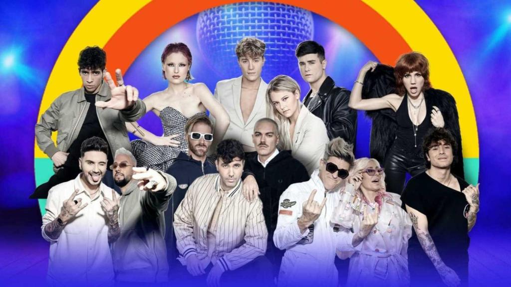 Los artistas que actuarán en la primera semifinal del Benidorm Fest 2024.
