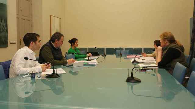 Junta de portavoces de la Diputación de Alicante.