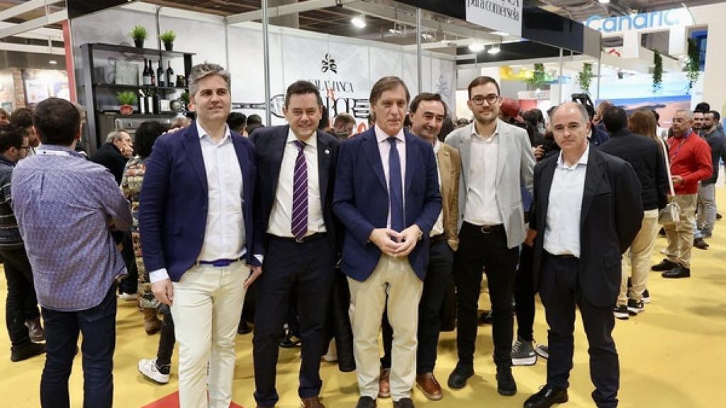El alcalde visita el estand de Salamanca en Madrid Fusión