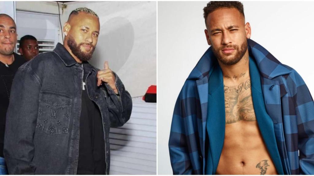 El cambio físico de Neymar