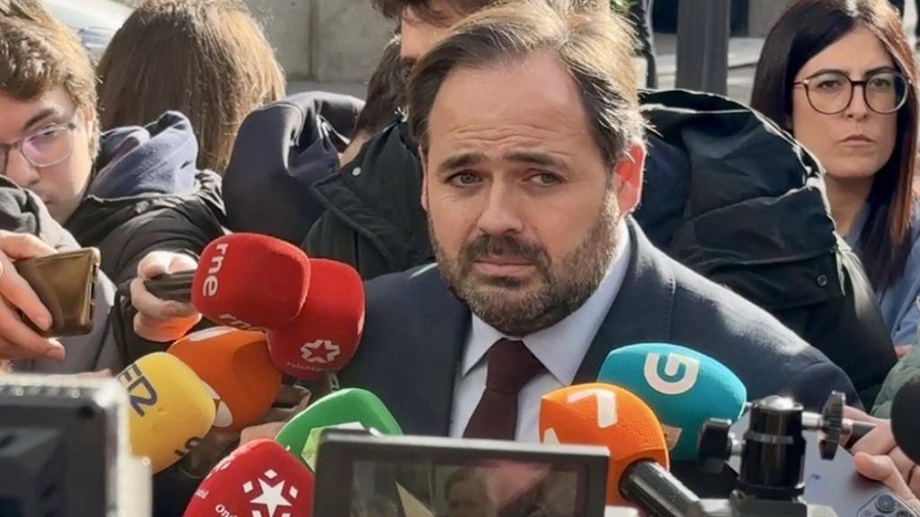 Paco Núñez, este lunes antes los medios de comunicación en Madrid