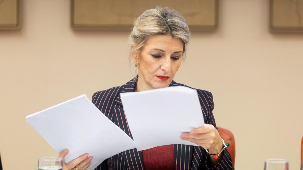 Yolanda Díaz, vicepresidenta del Gobierno.