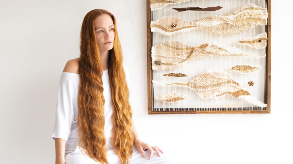 La artista Catharina Suleiman.