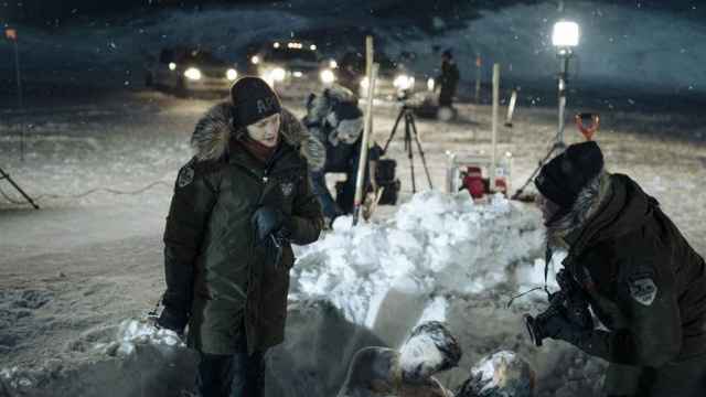 'True Detective: Noche polar': cómo se creó la terrorífica estructura de cadáveres congelados