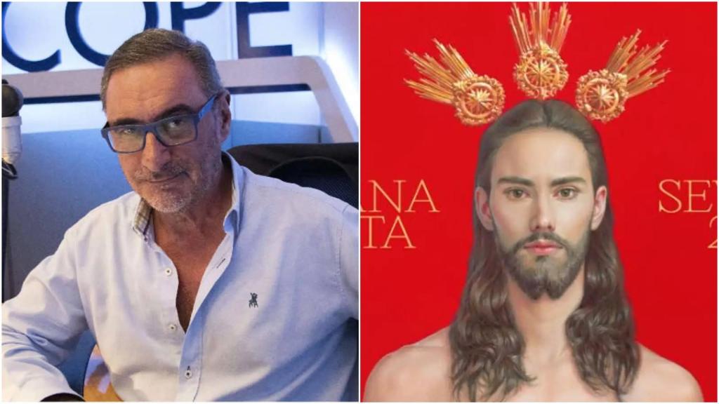 La controvertida opinión de Carlos Herrera sobre el cartel de Semana Santa  de Sevilla: lo tiene muy claro