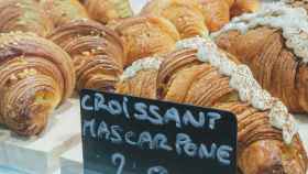 Algunos de los croissant que se pueden degustar en Bekari.
