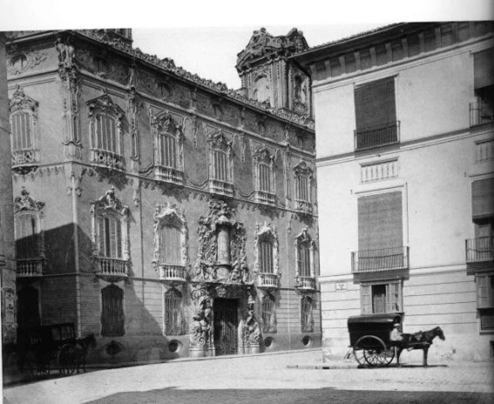 Palacio Marqués de Dos Aguas, en una imagen de archivo. EE