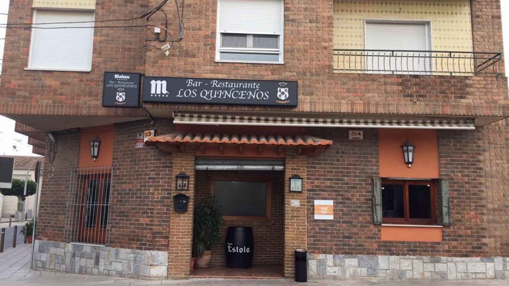 Restaurante Los Quincenos, en la Daya Vieja.