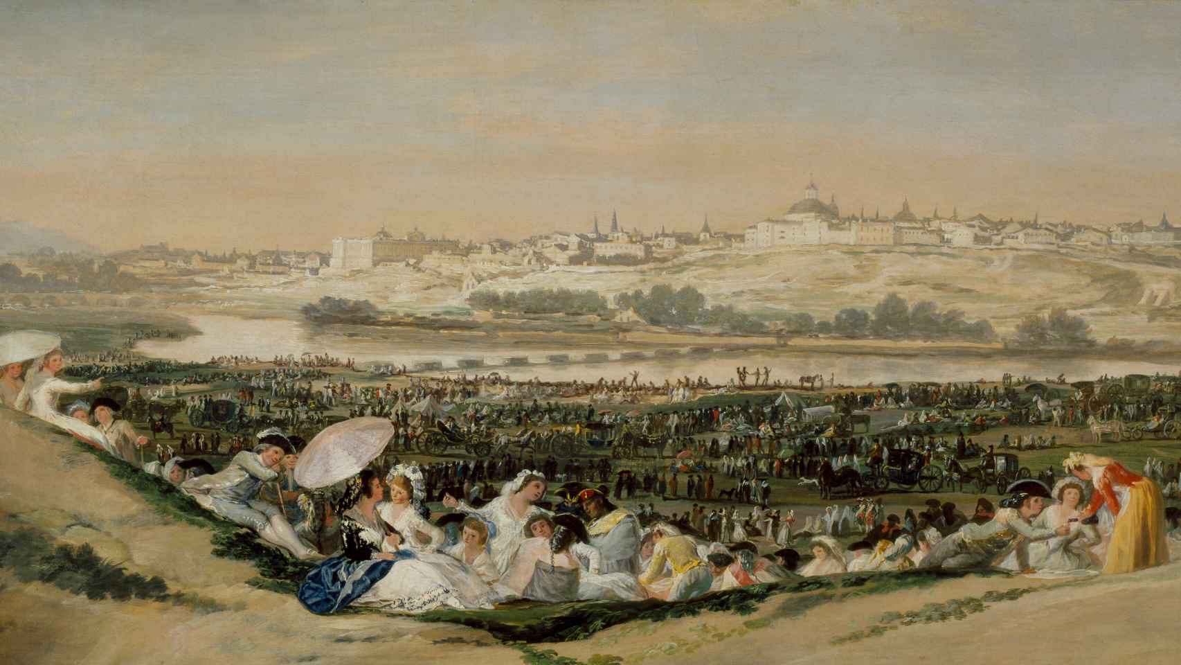 'La pradera de San Isidro', de Francisco de Goya.