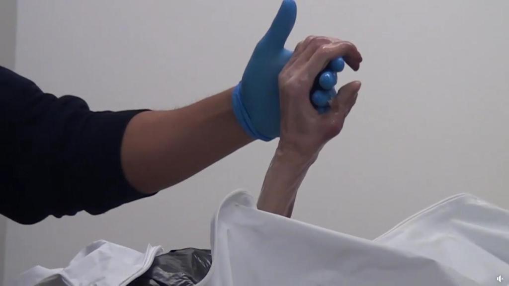 Un cadáver donado a la UMH.