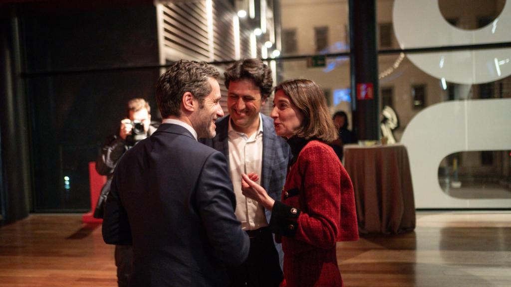 La exministra de Justicia, Pilar Llop, y el popular Borja Sémper.