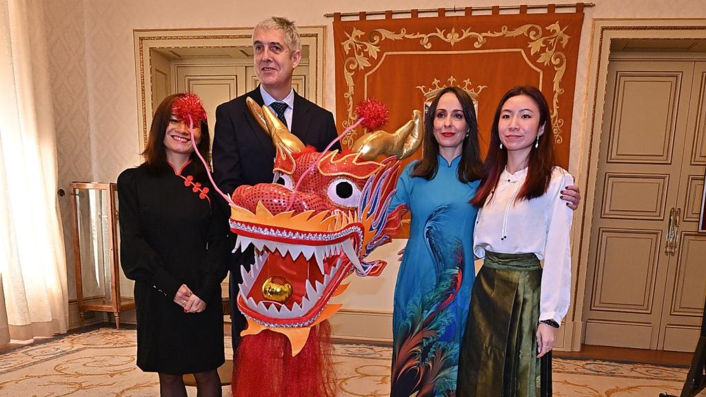 Presentación del Año Nuevo Chino en el Ayuntamiento de Salamanca