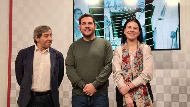 Juan Andrés Blanco, Víctor López de la Parte y Laura Huertos