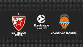 Estrella Roja - Valencia, baloncesto en directo