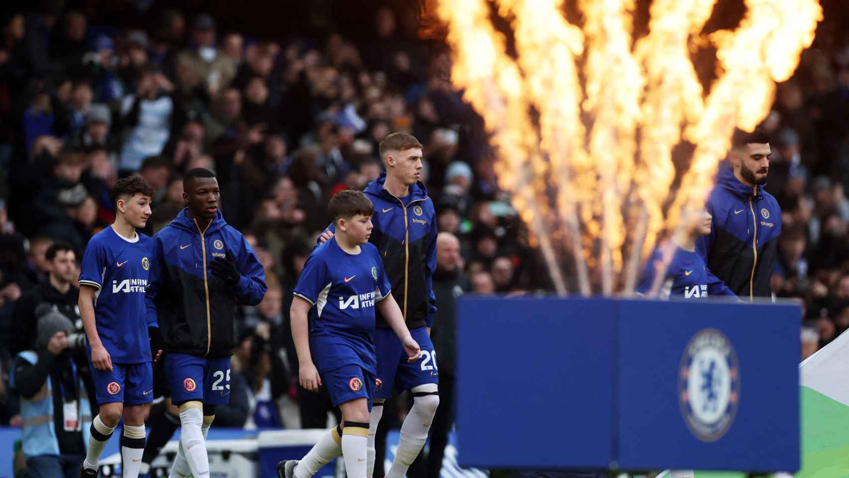 Imagen de un partido del Chelsea, el club que más gastó el pasado invierno.