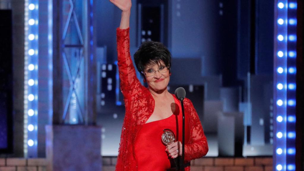Chita Rivera durante la gala de los premios Tony de 2018.