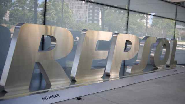 La sede nacional de Repsol en Madrid (España).