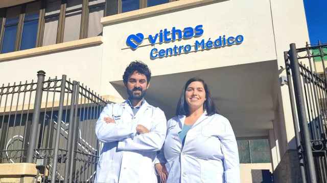 Los doctores Rocha y Rodríguez de Vithas Málaga.