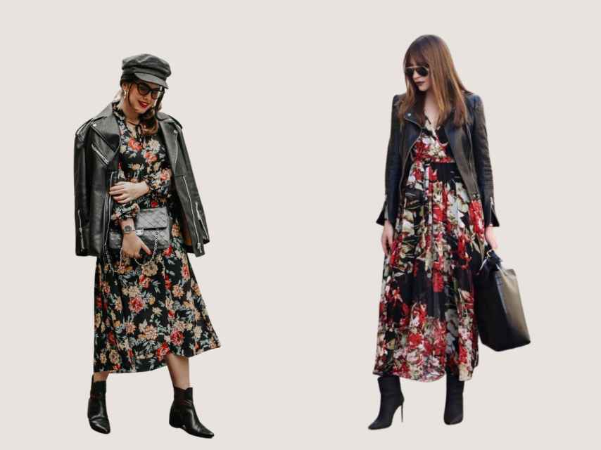 Conjuntos con estampados de flores.