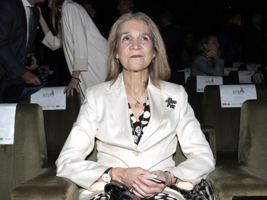 La Infanta, en la entrega de premios.
