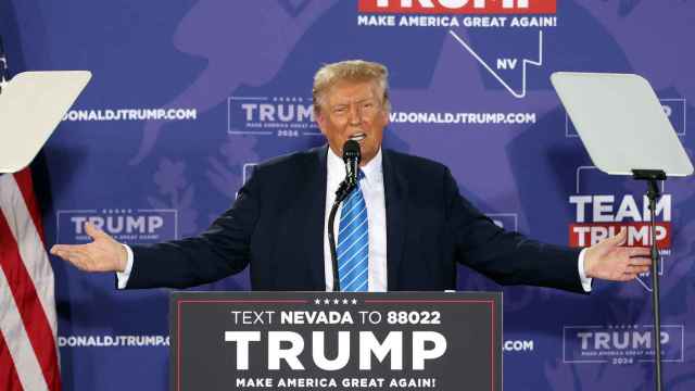 Donald Trump, durante un mitin en Nevada el pasado sábado.
