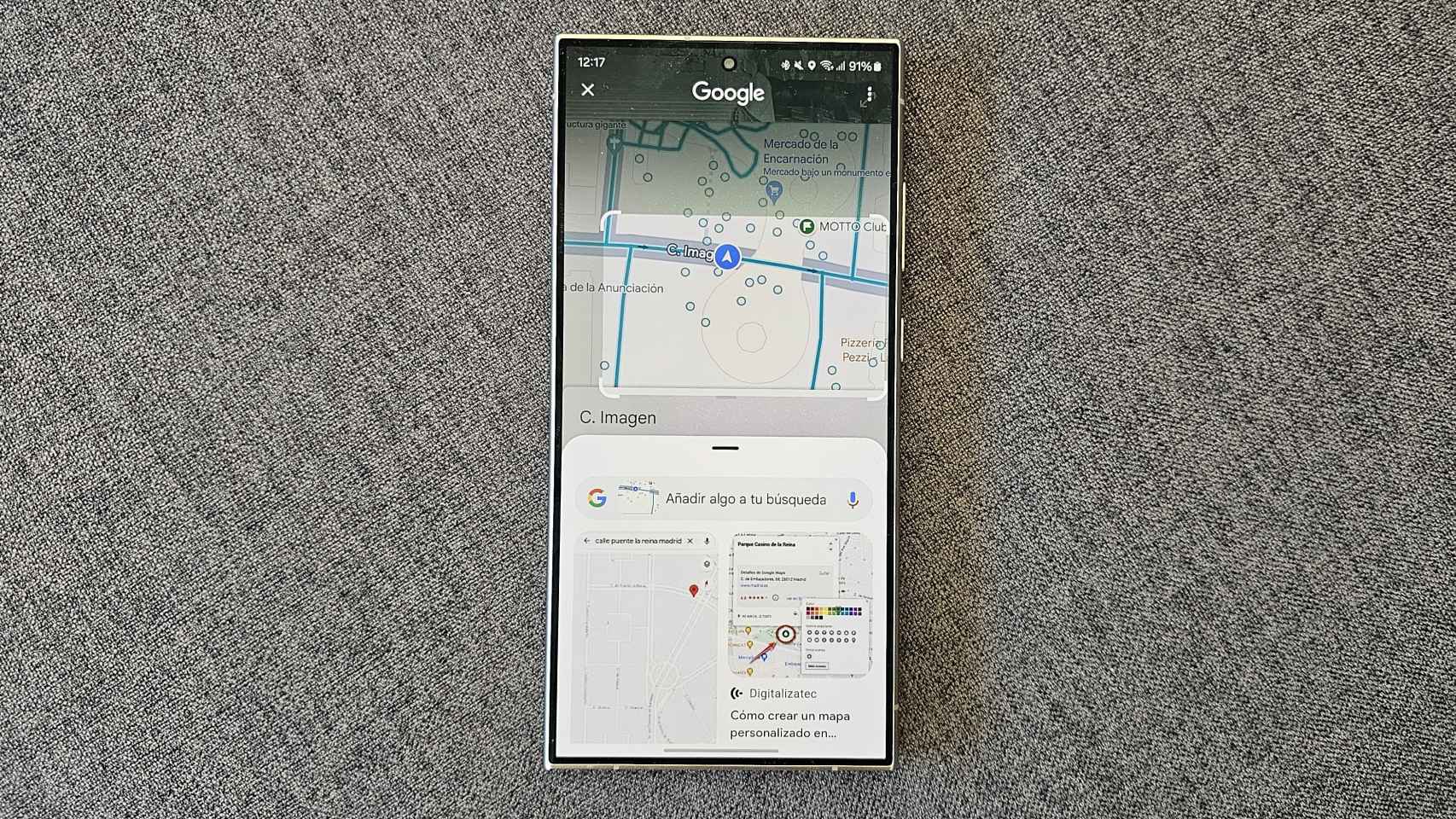 Circle To Search en el Samsung Galaxy S24 Ultra