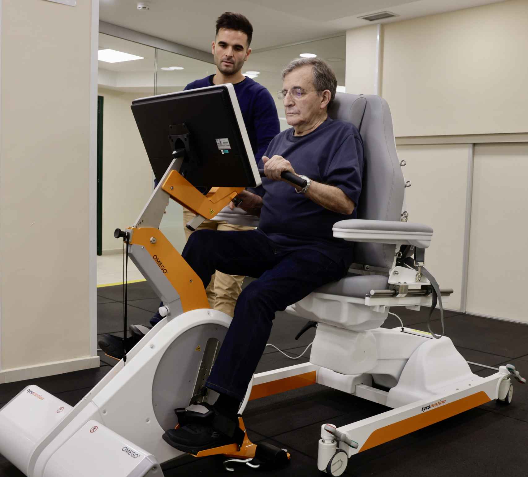 Nuevo equipo robótico para tratar a pacientes de Aspace