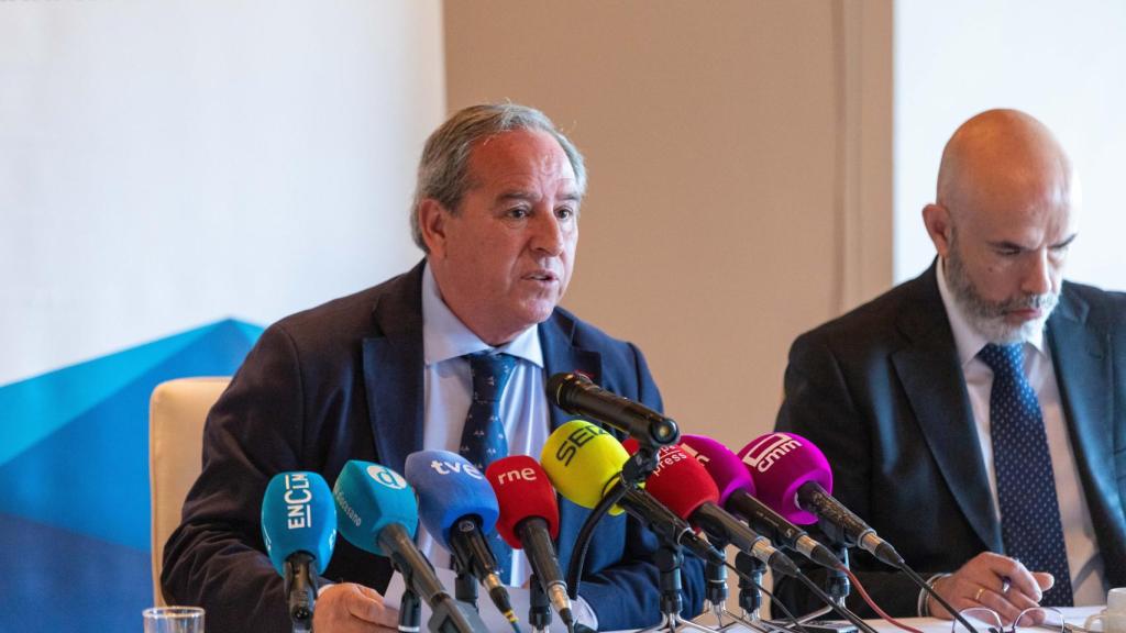 Ángel Nicolás en rueda de prensa. Foto: Javier Longobardo