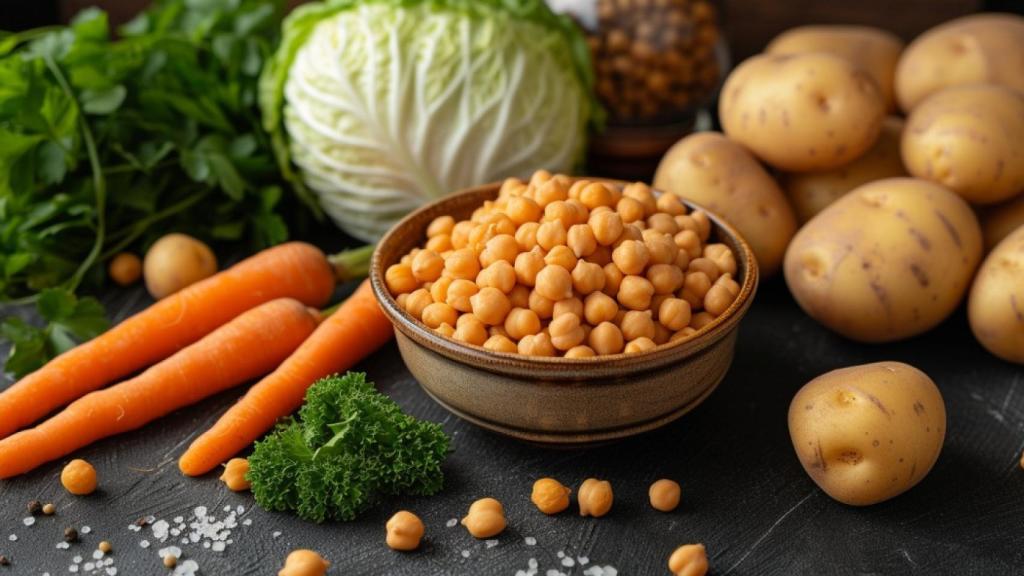 El cocido madrileño es uno de los platos más típicos del invierno