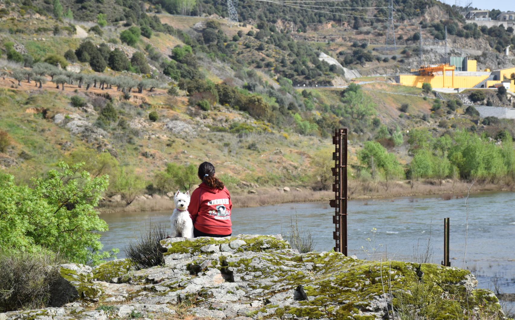 Paraje de Ambasaguas en Villarino, donde el Tormes vacía sus aguas en el Duero, vértice entre Salamanca, Zamora y Portugal