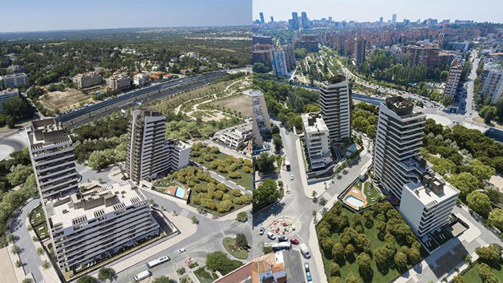 Imagen distribuida por la constructora de Panoramic Homes.