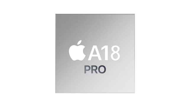Ilustración de un Apple A18 Pro.