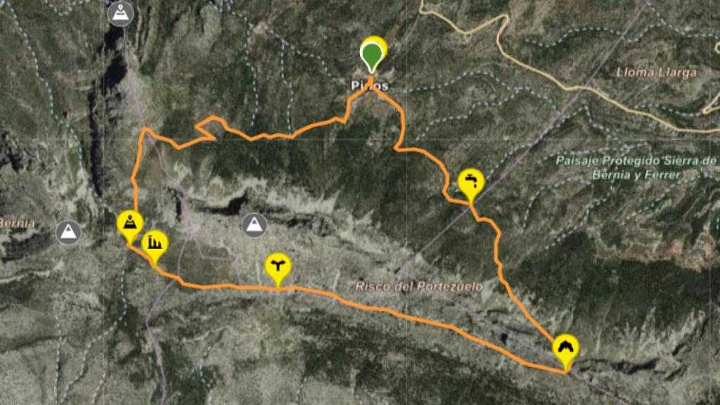 La ruta más concurrida es circular y recorre unos 9 kilómetros.