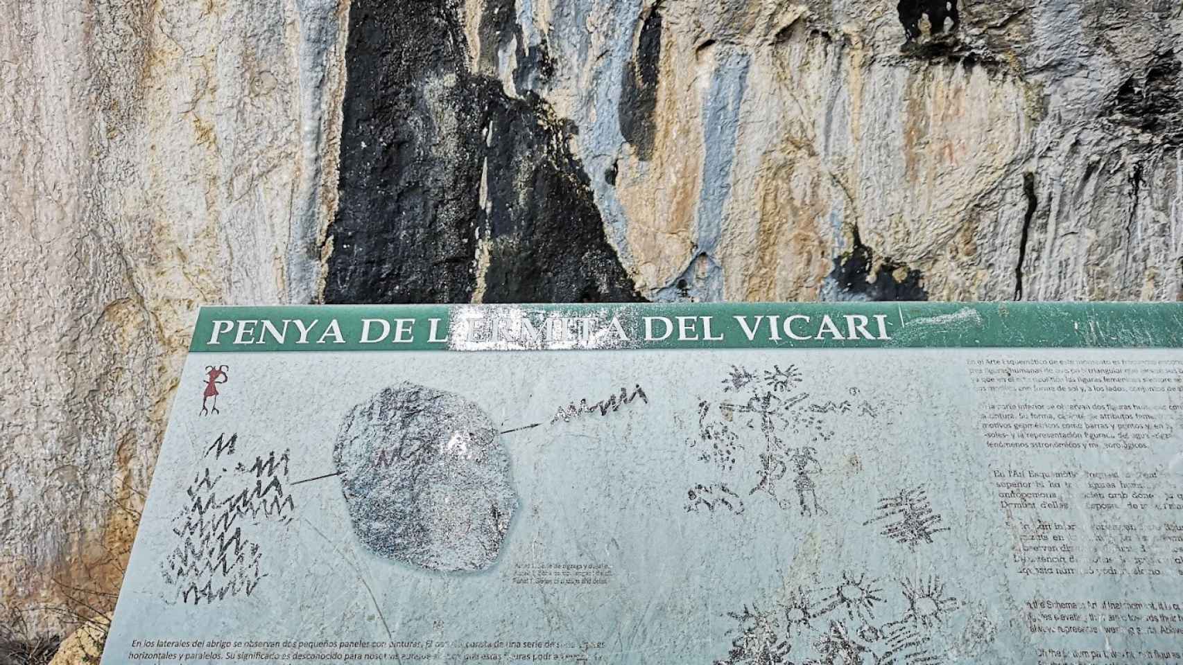 Las pinturas rupestres de Bèrnia.