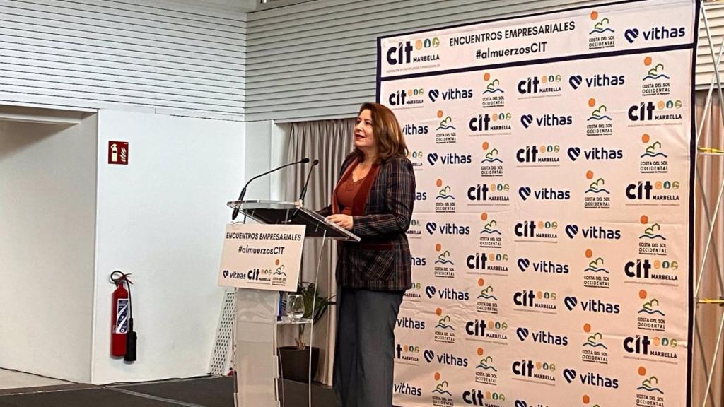 La consejera de Agricultura, Pesca, Agua y Desarrollo Rural, Carmen Crespo.