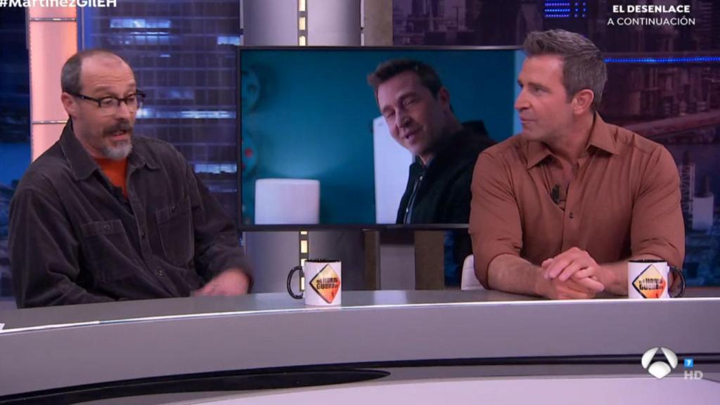 Fele Martínez y Fernando Gil en 'El Hormiguero'.