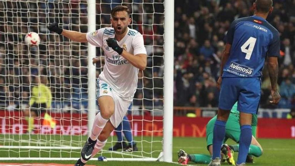 Borja Mayoral, durante su etapa en el Real Madrid